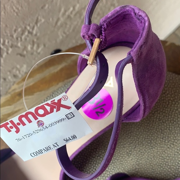NWT Aldo purple high heels Sz 8.5 - Picture 5 of 9